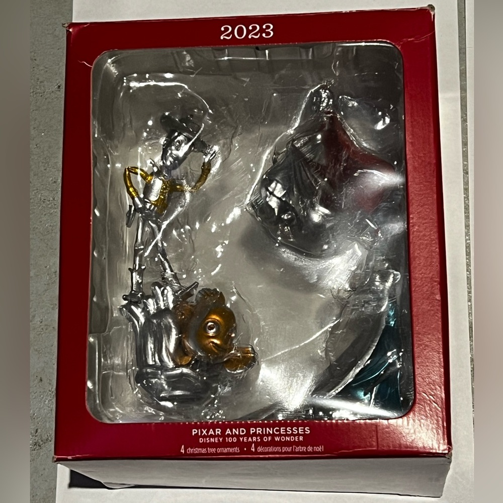 Hallmark keepsake Disney Pixar and Princesses